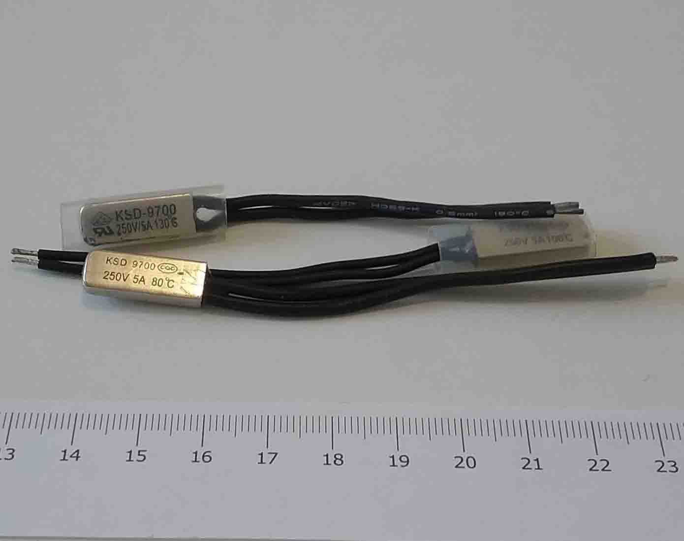 Термостат KSD9700 5A 110°c н/з